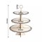 NATURAL 16" Wooden 3 Tier Cupcake Dessert DISPLAY STAND